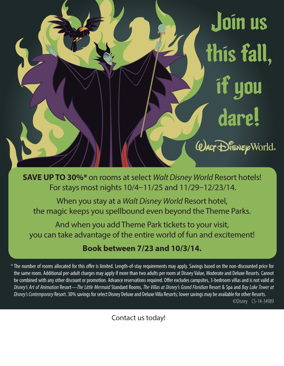 Fall Disney Discounts