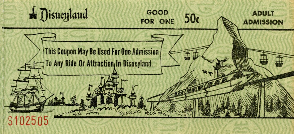 disneyland ticket