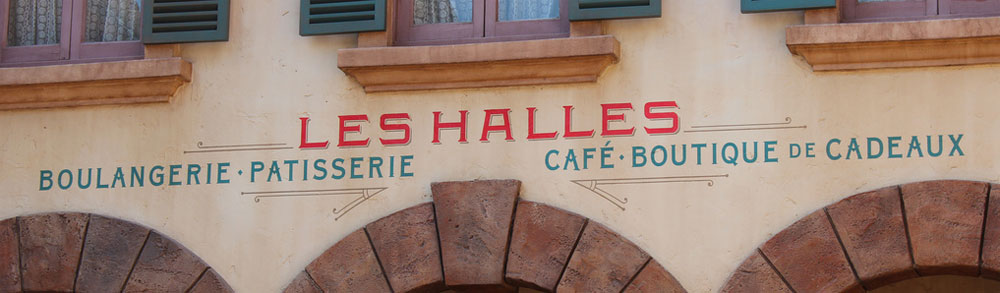 Les Halles sign