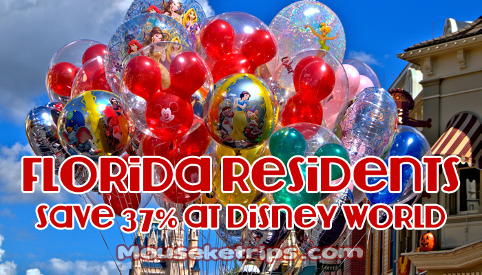 WDW June-August 2015 Florida Resident Discounts