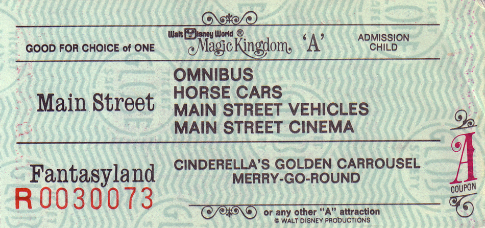 Magic Kingdom Ticket