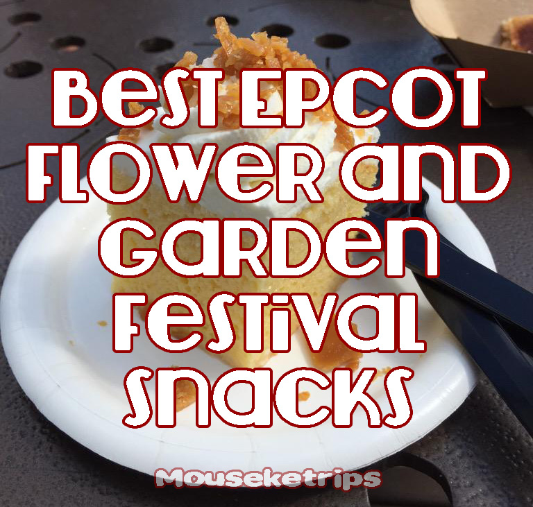 Best Epcot Flower and Garden Festival Snacks