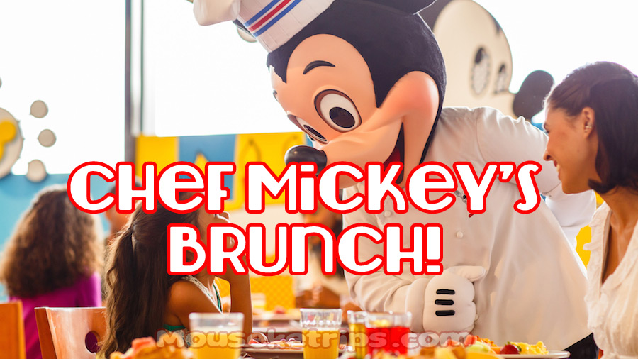 Chef Mickey’s opening for Brunch!
