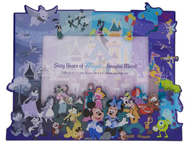 Room and ticket package at a Disneyland® Resort Hotel includes one 60th Diamond Celebration photo frame per reservation.