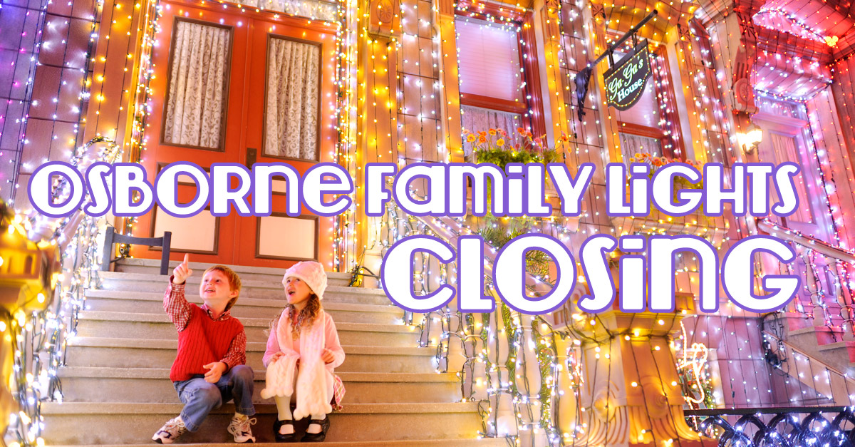Osborne Family Spectacle of Dancing Lights Closing