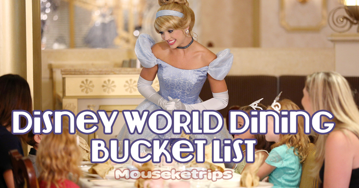 Walt Disney World Dining Bucket List