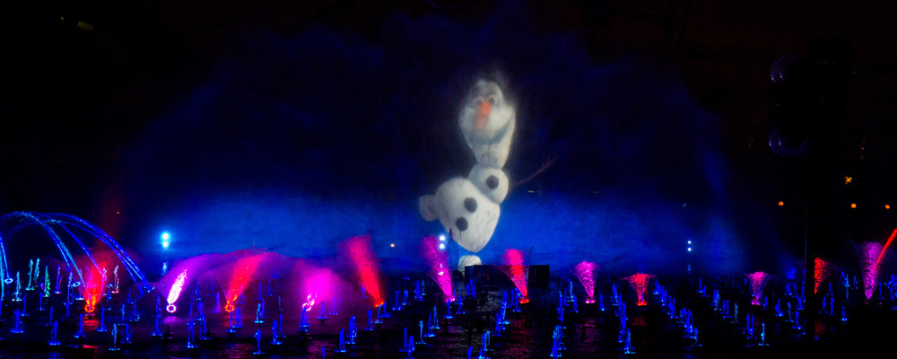 world of color olaf