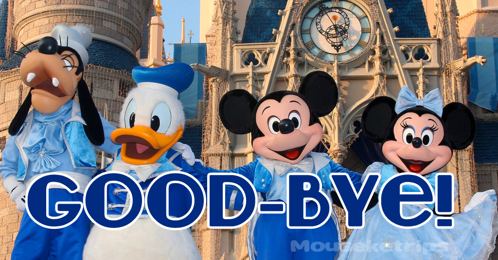 Good-bye Dream Along with Mickey
