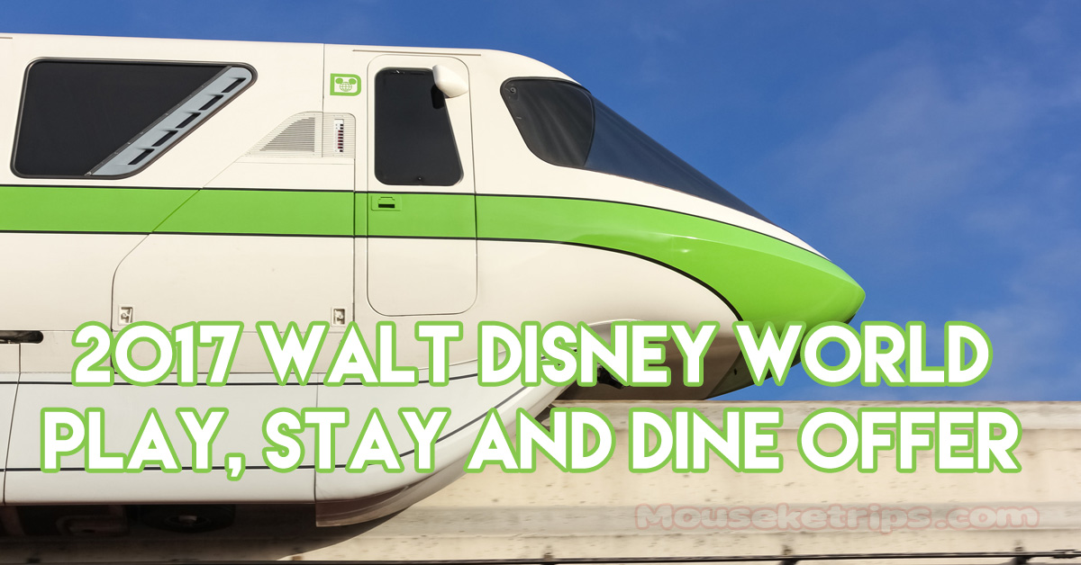 2017 Walt Disney World® Play Stay and Dine Offer – Disney VISA