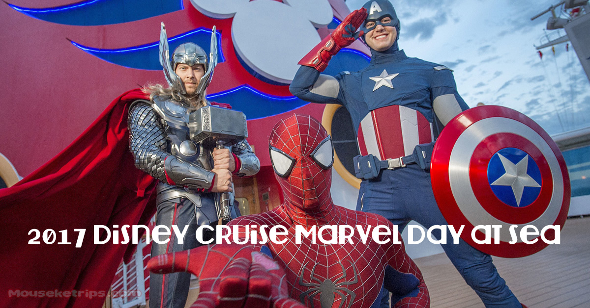 Disney Cruise Marvel Day at Sea