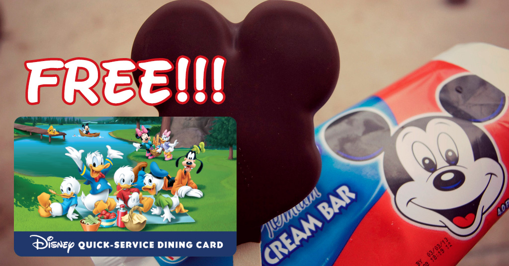 Free Disney Quick-Service Dining Gift Card