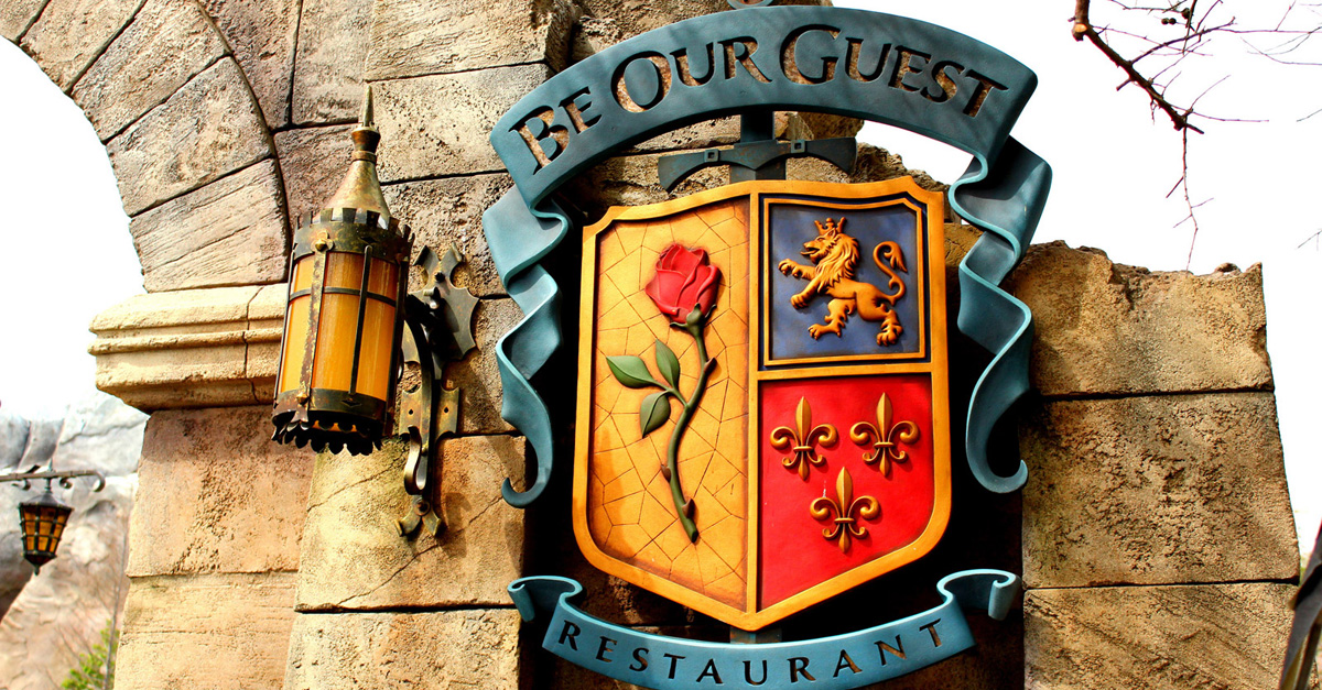 Be Our Guest Dinner Changes
