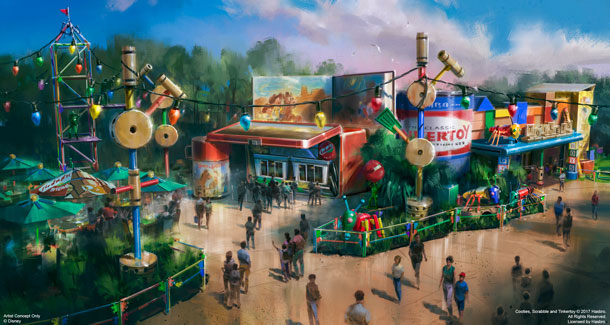 toy story land dining