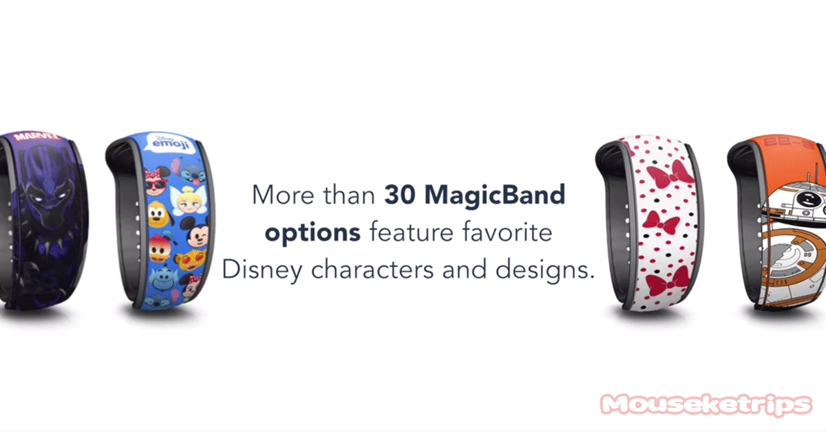 New Walt Disney World MagicBand Options