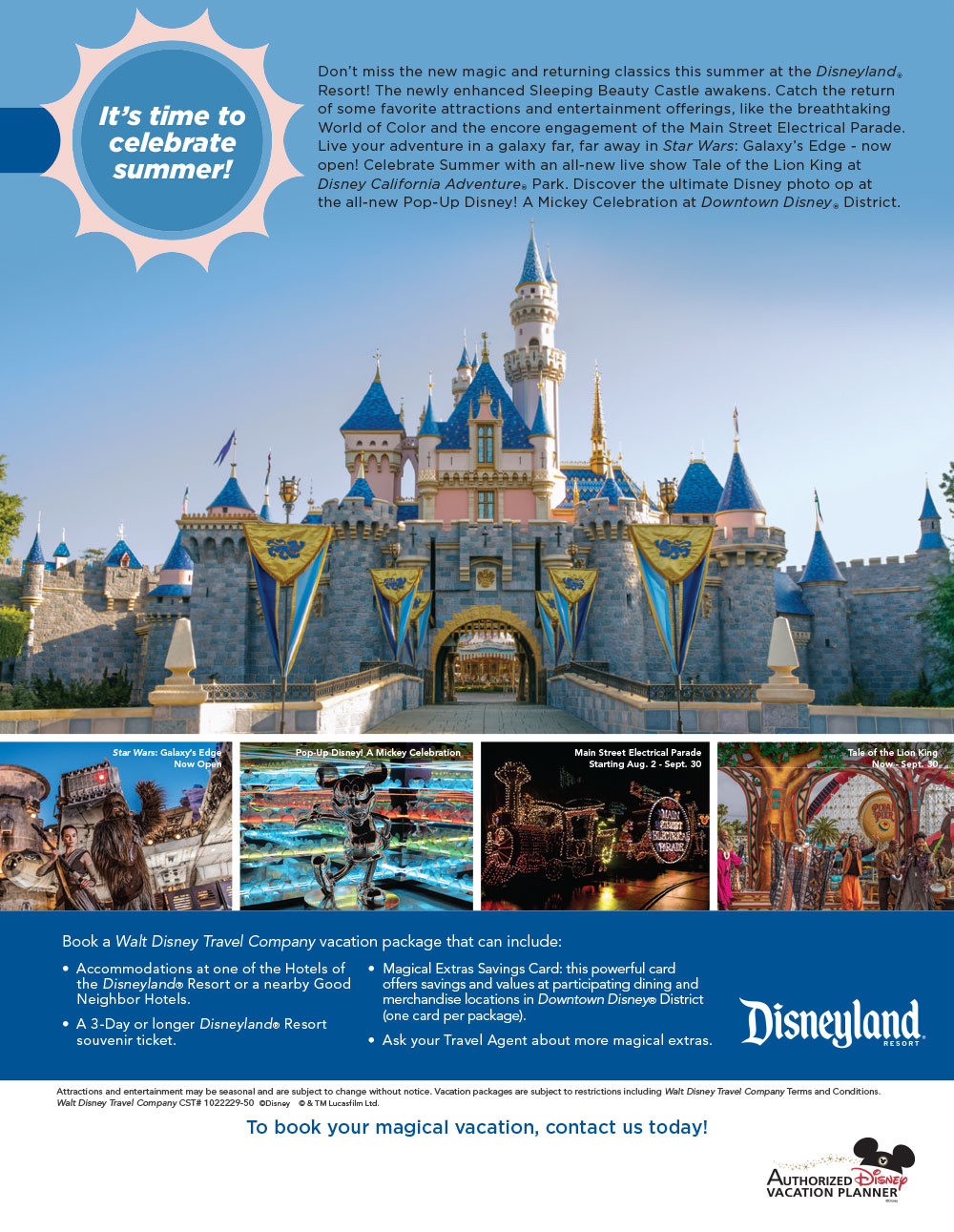 Disneyland Summer Discount