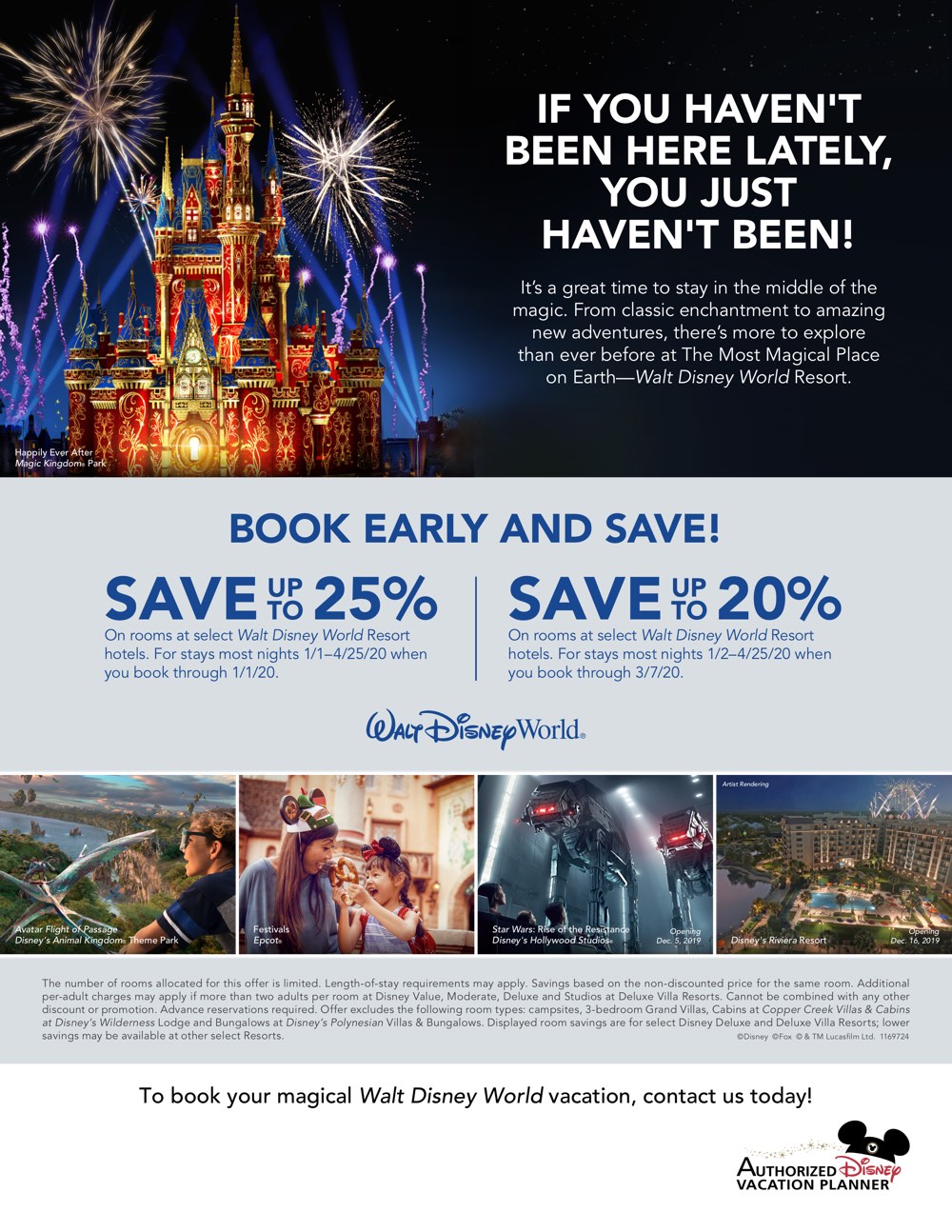 2020 Walt Disney World Winter Discount
