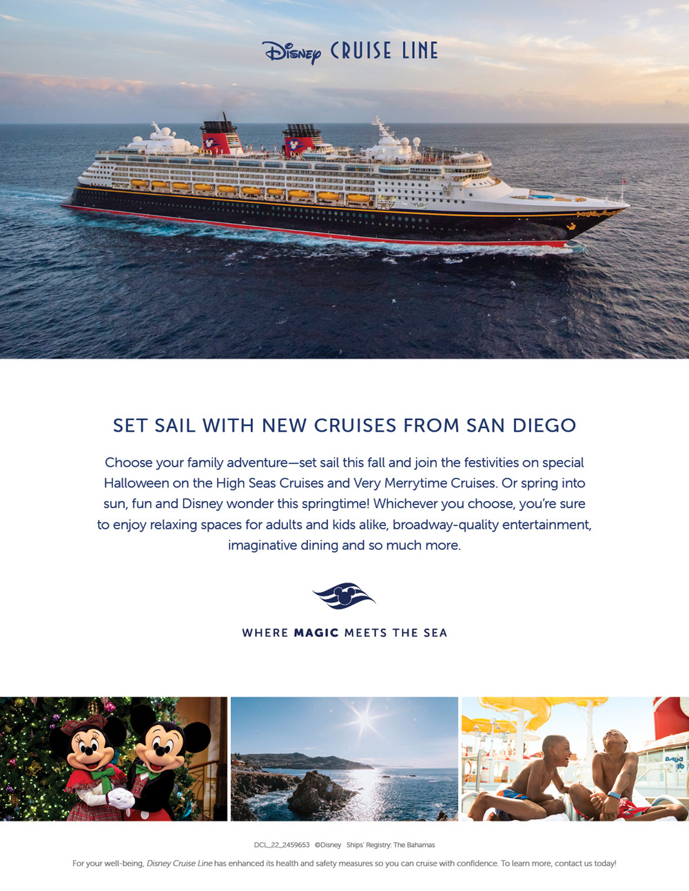2022 and 2023 San Diego Disney Cruises Disney by Mark