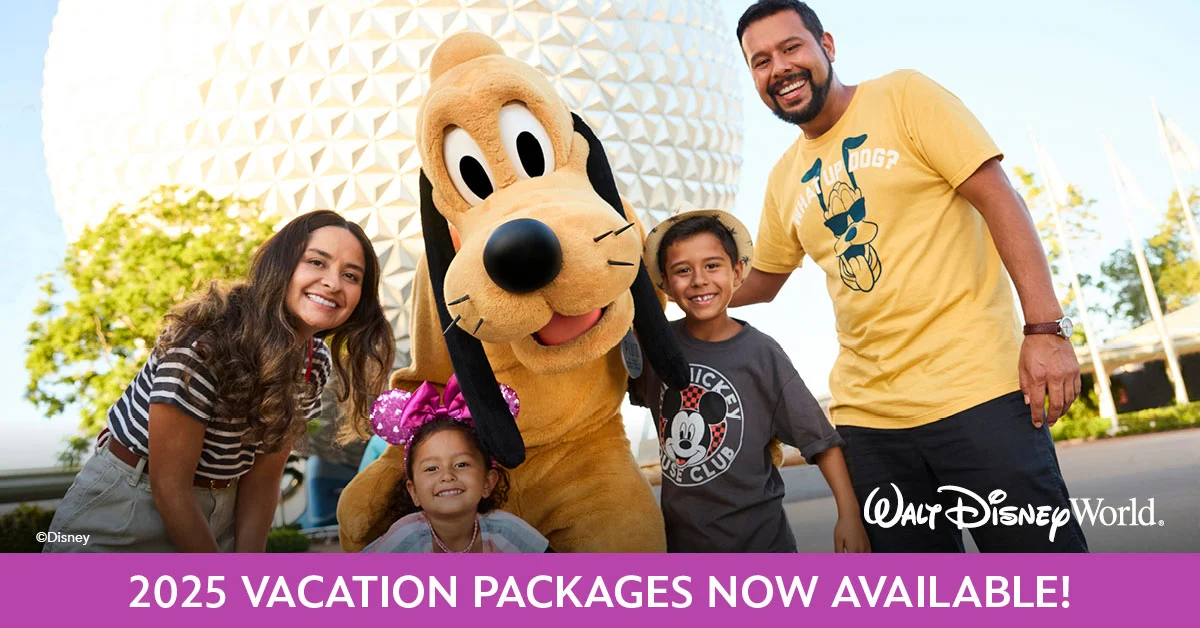 2025 Walt Disney World Resort Vacation Packages